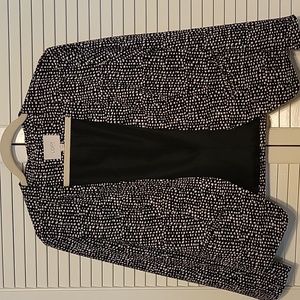 Loft short lined polyester jacket, size M.